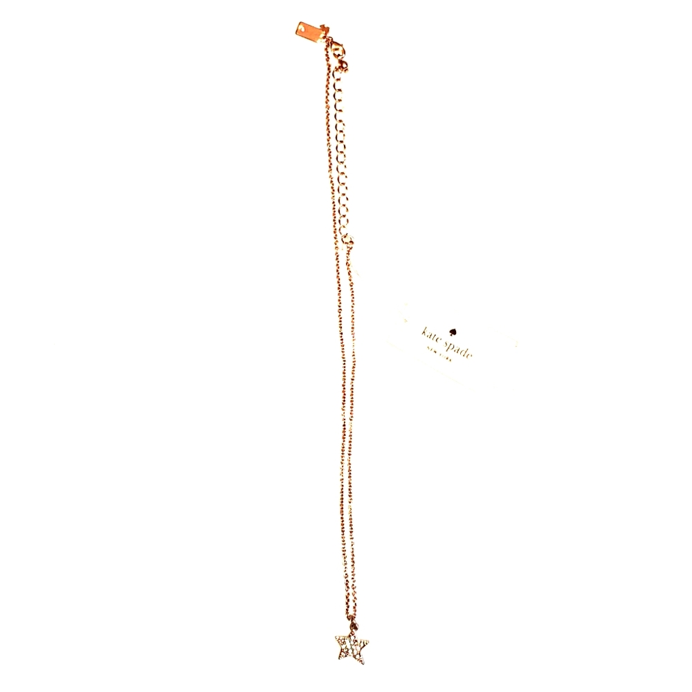 Kate Spade Rose Gold Star Necklace